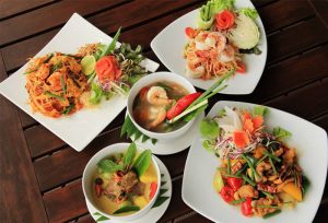 menu set restaurant